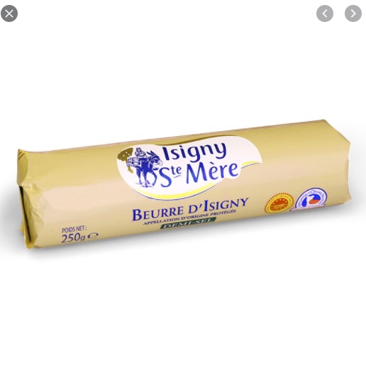 Isigny Ste Mere Salted Butter 250g.