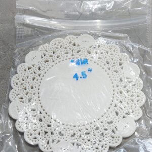 Paper Doilies 4.5" - White