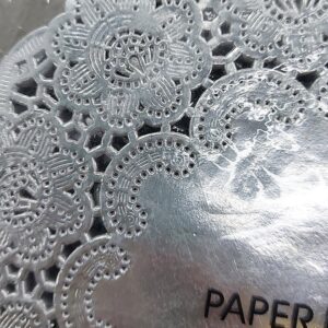 Paper Doilies 7.5" - Silver