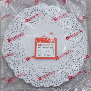 Paper Doilies 7.5" - White