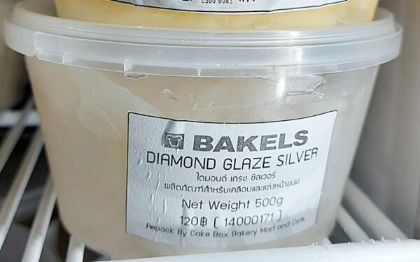 Bakels Diamond Glaze Silver