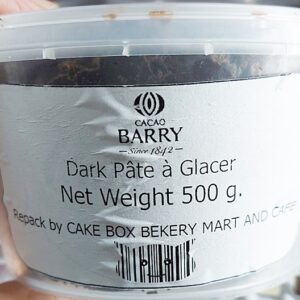 Cacao Barry Dark Pate a Glacer