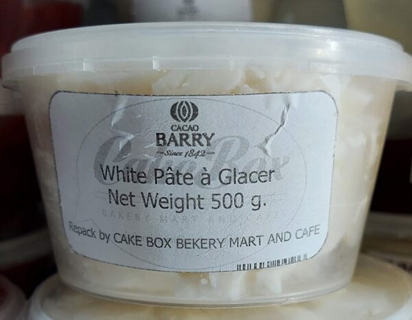 Cacao Barry White Pate a Glacer