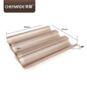 ChefMade Small Non Stick Baguette Tray