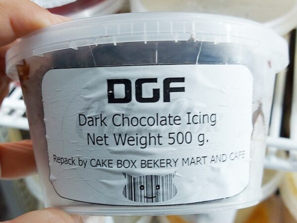 DGF Dark Chocolate Icing