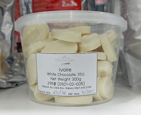 Valrhona Ivoire White Chocolate 35%