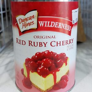 Duncan Hines Wilderness Red Ruby Cherry Pie Filling & Topping