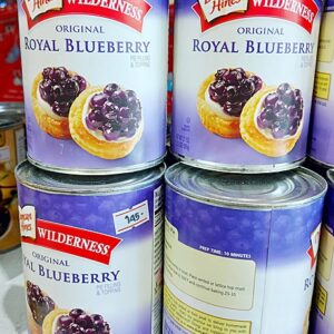 Duncan Hines Wilderness Royal Blueberry Pie Filling & Topping