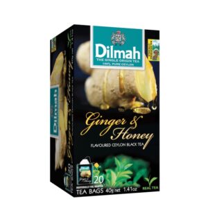 Dilmah Ginger & Honey Flavoured Ceylon Black Tea