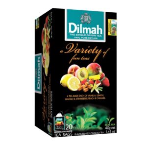 Dilmah Variety of Fun Teas Flavoured Ceylon Black Tea