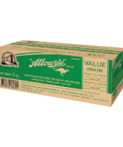 Allowrie Value Unsalted Butter 5 Kg.