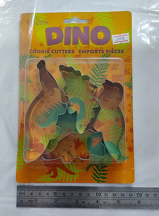 Dino Cookie Cutters Set