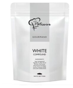 Patissier Gourmand White Compound Buttons