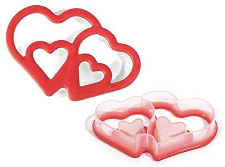 Cookie Cutter Double Heart