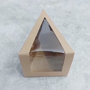 กล่องเค้กหน้าต่างสามเหลี่ยม