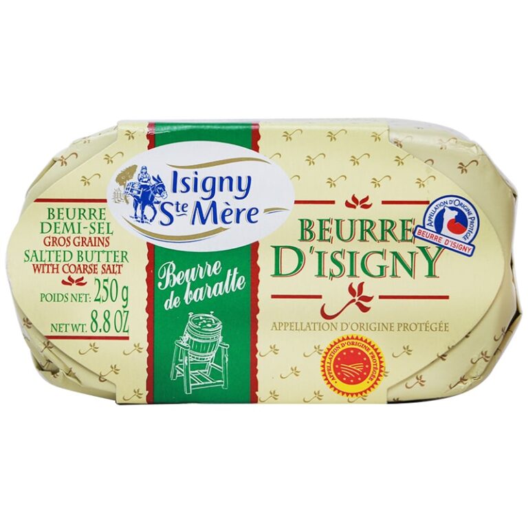 Isigny Ste-Mère Salted Butter Churned (250g) - Cake Box Mart And Bakery