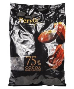 Beryl's Dark Chocolate Couverture 75% (1.5KG)