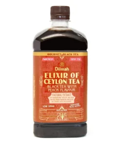 Dilmah Black Tea with Peach Flavour (1000ml)