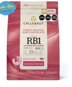 CALLEBAUT Ruby Chocolate 33.6% (2.5KG)