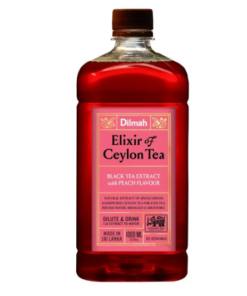 Dilmah Black Tea Extract with Peach Flavour (1000ml)