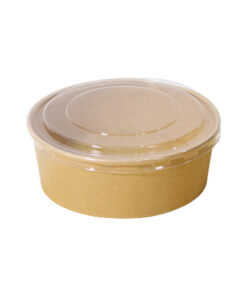 BeeBox ถ้วยกลม คราฟ 1100ml (50set)