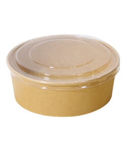 BeeBox ถ้วยกลม คราฟ 1300ml (50set)