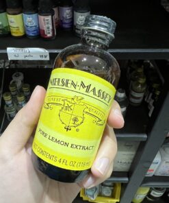 Nielsen Massey Pure Lemon Extract (118ml)
