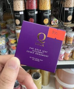 Q LOCA 24K Gold Leaf (25Leaves)