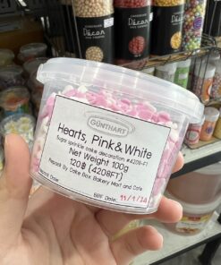 GUNTHART Heart, Pink&White (100g)