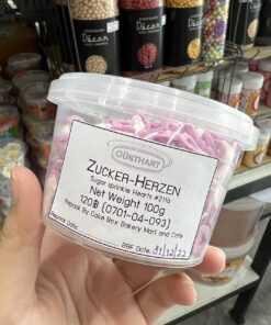 GUNTHART Zucker-Herzen (100g)