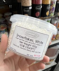 GUNTHART Snowflakes, White (100g)
