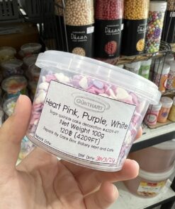 GUNTHART Hearts Pink, Purple, White (100g)