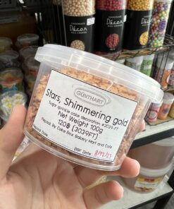 GUNTHART Stars, Shimmering gold (100g)
