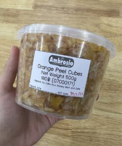 Ambrosio Glace Fruit Orange Peeled Cubes (500g)