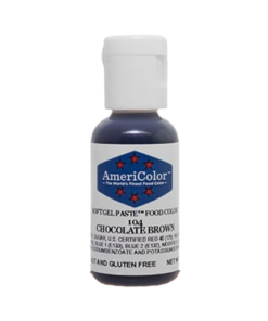 AmeriColor 104 Chocolate Brown Color (0.75oz)