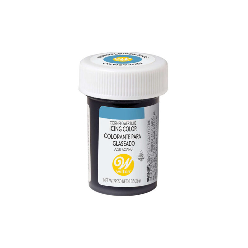 Wilton Cornflower Blue Icing Color (1oz) Cake Box Mart and Bakery