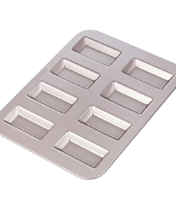 CHEFMADE 8 Cup Non-Stick Rectangular Financier Cake Mould (WK9324)