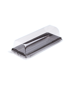 กล่องเค้กโรล 11 ซม. ฐานน้ำตาล E-122 (100pcs)