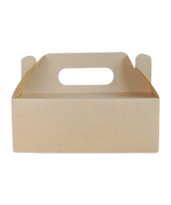 Good Box Pack กล่องเค้กหูหิ้ว คราฟท์ AJ-A6-000 (20pcs)