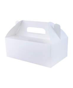 Good Box Pack กล่องเค้กหูหิ้ว ขาว AJ-A1-000 (20pcs)