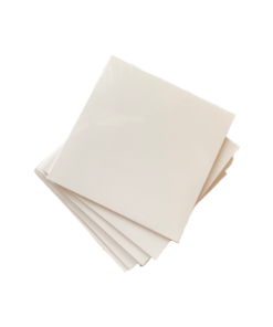 ฐานรองเค้กปั๊มนูนลูกฟูก สีขาว 5 ปอนด์ (10pcs)