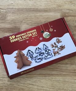 3D Christmas Scenario Set (8pcs)
