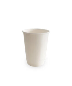 แก้วกระดาษ DW 12oz สีขาว 25pcs