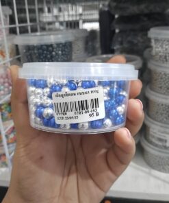 เม็ดมุกสีผสม แบบเงา 100g