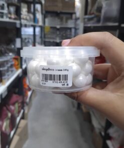 เม็ดมุกสีขาว 14mm 100g