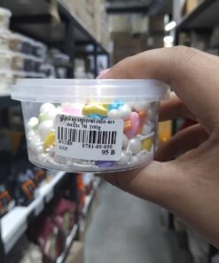 เม็ดน้ำตาลตกแต่งเค้ก-เครื่องบิน ไข่ 100g