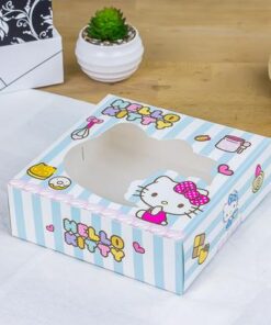 กล่องชิฟฟ่อน ฮัลโหล คิตตี้ 002 (สีฟ้า)