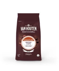 Vanhouten Semi Sweet Baking Chips 1kg
