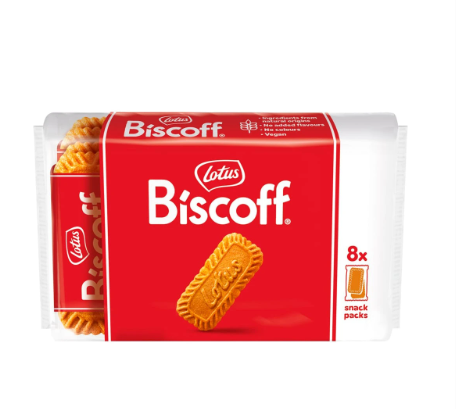 Lotus Biscoff Snack Packs 124g
