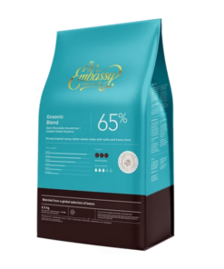 Embassy Oceanic Blend Dark Chocolate Couverture 65% 1kg